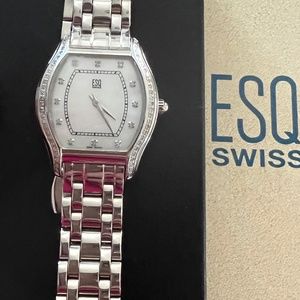 ESQ Ladies Watch With Exquisite Damonds